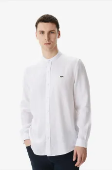 Мужская белая рубашка Белый 41 Lacoste CH0491001