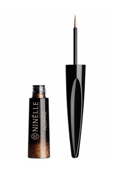 Подводка для глаз Ninelle Acento Metallic Liquid Eyeliner с эффектом металлик, 452 Bronze, 6 мл