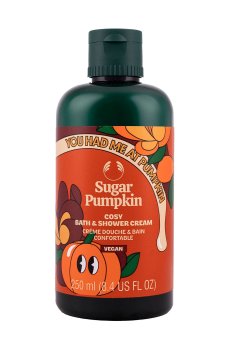 Крем-гель для душа The Body Shop Cosy Bath & Shower Cream Сладкая тыква, 250 мл