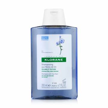 Шампунь для придания объема тонким волосам Klorane Shampoo with Flax Fiber с экстрактом льняного волокна, 200 мл Шампунь для придания объема тонким волосам Klorane Shampoo with Flax Fiber с экстрактом льняного волокна, 200 мл