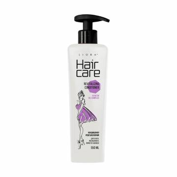 Ревитализирующий кондиционер Liora Hair Care Revitalizing Conditioner для сухих, ослабленных, пористых волос, 550 мл Ревитализирующий кондиционер Liora Hair Care Revitalizing Conditioner для сухих, ослабленных, пористых волос, 550 мл
