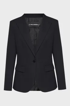 Женский черный жакет SUMMER OCCASION SUIT JACKET Черный 44 Karl Lagerfeld A2W14023
