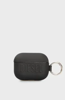 Черный чехол для AirPods Pro 2 Черный ONESIZE Diesel 60194