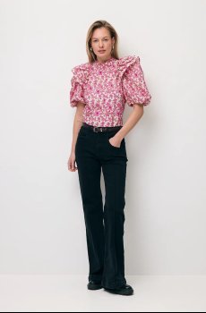 Хлопковая блузка Bizuu CASSANDRA