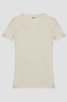 Женская белая футболка Белый S Guess V3BI11.J1314;G6F4