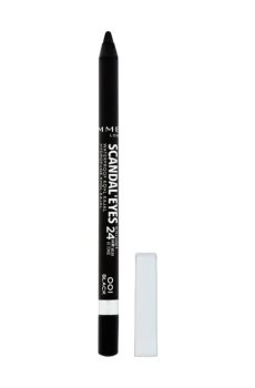 Карандаш для глаз водостойкий Rimmel Scandal Eyes 24 HR Waterproof Kohl Kajal Eyeliner 001 Pencil Black, 1.3 г
