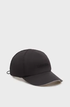 Мужская черная кепка SILICONE Черный ONESIZE Calvin Klein LV04D5079G
