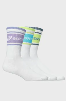 Белые носки (3 пары) Белый M Asics 3033C295-751