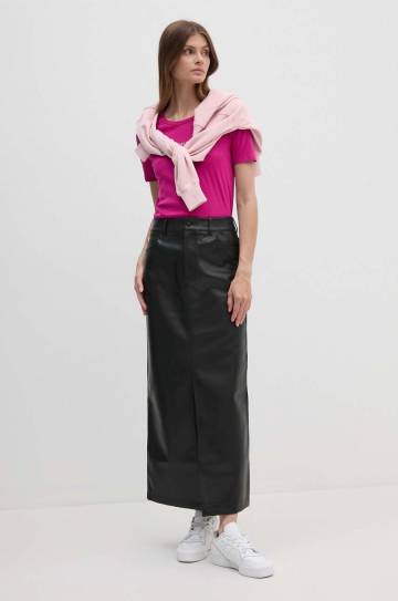 Хлопковая кофта Tommy Hilfiger женская цвет розовый с аппликацией WW0WW43337 Хлопковая кофта Tommy Hilfiger женская цвет розовый с аппликацией WW0WW43337