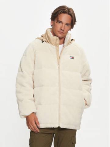 Tommy Jeans Пуховик DM0DM19638 Бежевий Regular Fit Tommy Jeans Пуховик DM0DM19638 Бежевий Regular Fit