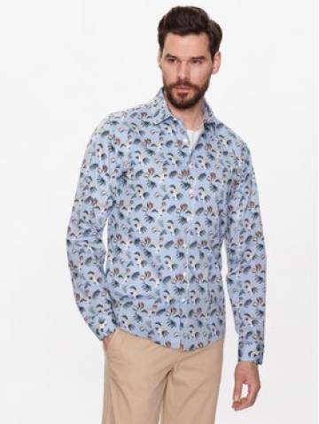 Lindbergh Сорочка 30-203400 Голубий Regular Fit Lindbergh Сорочка 30-203400 Голубий Regular Fit