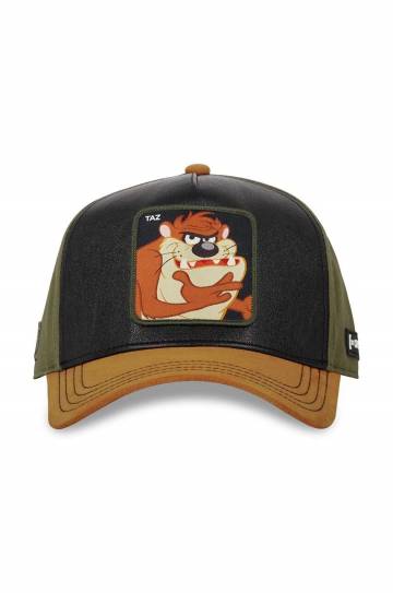 Кепка Capslab x Looney Tunes цвет чёрный с аппликацией CL/LOO10/1/PCT/TAZ Кепка Capslab x Looney Tunes цвет чёрный с аппликацией CL/LOO10/1/PCT/TAZ