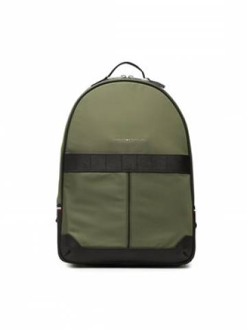 Tommy Hilfiger Рюкзак Th Elevated Nylon Backpack AM0AM10939 Зелений Tommy Hilfiger Рюкзак Th Elevated Nylon Backpack AM0AM10939 Зелений