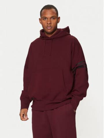 adidas Світшот Neuclassics JC9936 Бордовий Oversize adidas Світшот Neuclassics JC9936 Бордовий Oversize