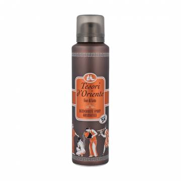Парфюмированный дезодорант-спрей женский Tesori dOriente Lotos Deodorant Spray, 150 мл Парфюмированный дезодорант-спрей женский Tesori dOriente Lotos Deodorant Spray, 150 мл