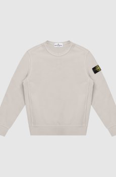 Детский свитшот цвета хаки с логотипом