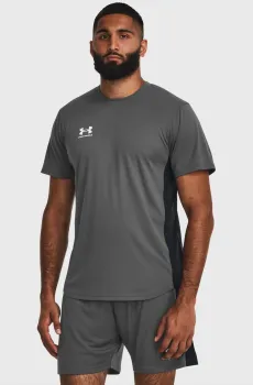 Мужская серая футболка UA Ms Ch. Train SS Серый S Under Armour 1379589-025