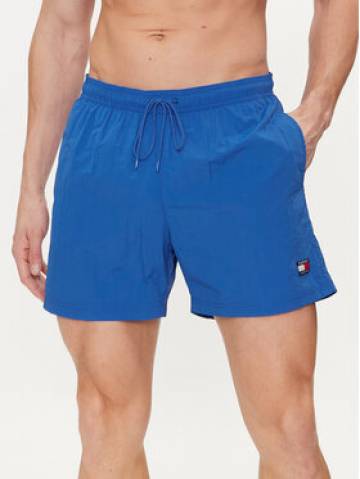 Tommy Hilfiger Шорти для плавання Crinkle UM0UM03147 Голубий Regular Fit Tommy Hilfiger Шорти для плавання Crinkle UM0UM03147 Голубий Regular Fit