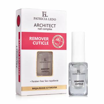 Ремувер для кутикулы Patricia Ledo Architect Nail Complex Remover Cuticle, 10 мл Ремувер для кутикулы Patricia Ledo Architect Nail Complex Remover Cuticle, 10 мл