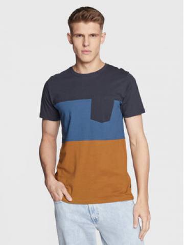 Solid Футболка 21106851 Cиній Regular Fit Solid Футболка 21106851 Cиній Regular Fit