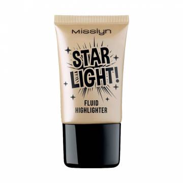 Хайлайтер-флюид для лица Misslyn Star Light! Fluid Highlighter 2 Big Bang Glow!, 17 мл Хайлайтер-флюид для лица Misslyn Star Light! Fluid Highlighter 2 Big Bang Glow!, 17 мл