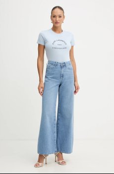 Хлопковая футболка Karl Lagerfeld