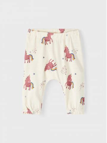 NAME IT Штани з тканини 13212665 Écru Regular Fit