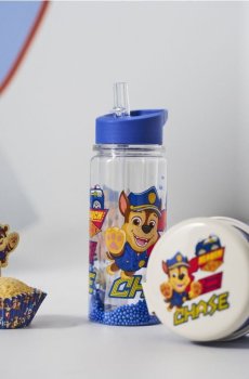 Пляшка з кульками і трубочкою PAW Patrol - різнобарвний