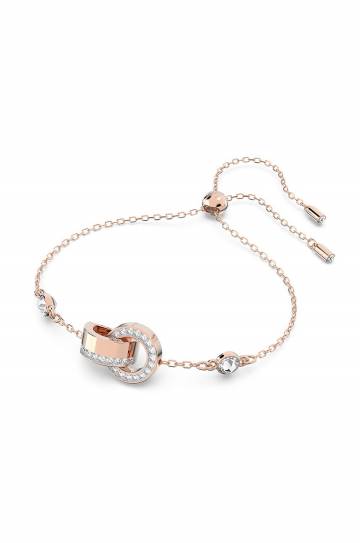 Браслет Swarovski женский цвет золотой Браслет Swarovski женский цвет золотой