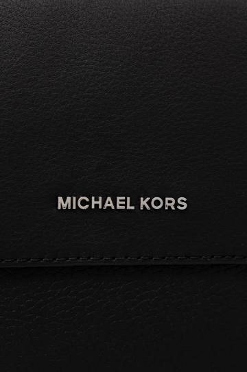 Кожаная сумка Michael Kors цвет чёрный Кожаная сумка Michael Kors цвет чёрный