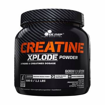 Креатин Olimp Sport Nutrition Creatine Monohydrate Xplode Powder Апельсин, в порошке, 500 г (банка) Креатин Olimp Sport Nutrition Creatine Monohydrate Xplode Powder Апельсин, в порошке, 500 г (банка)