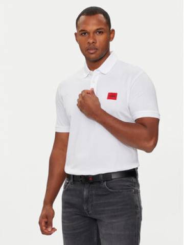 Hugo Поло Dereso222 50466202 Білий Slim Fit Hugo Поло Dereso222 50466202 Білий Slim Fit