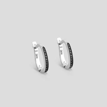 Золотые серьги Minimal с685б-чбр-дм-б Золотые серьги Minimal с685б-чбр-дм-б