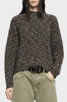 Женский коричневый свитер Коричневый L Bimba Y Lola 252BR7262.10602