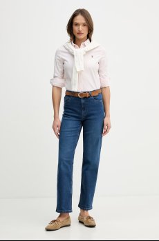 Рубашка U.S. Polo Assn. STRIPE STRETCH CLASSIC FIT OXFORD