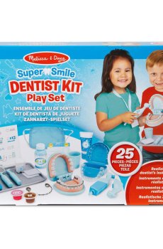 Игровой набор Melissa & Doug Стоматолог, от 3 лет, 25 деталей (SM93606/6074886)