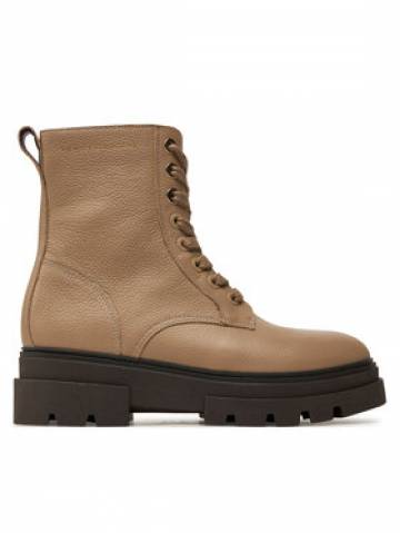 Tommy Hilfiger Ботильйони Bicolor Leather Lace-Up FW0FW08160 Бежевий Tommy Hilfiger Ботильйони Bicolor Leather Lace-Up FW0FW08160 Бежевий