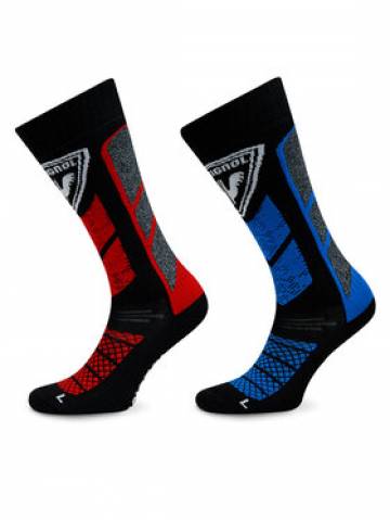 Rossignol Набір з 2 пар лижних шкарпеток Thermotech 2P RLMMX04 Чорний Rossignol Набір з 2 пар лижних шкарпеток Thermotech 2P RLMMX04 Чорний