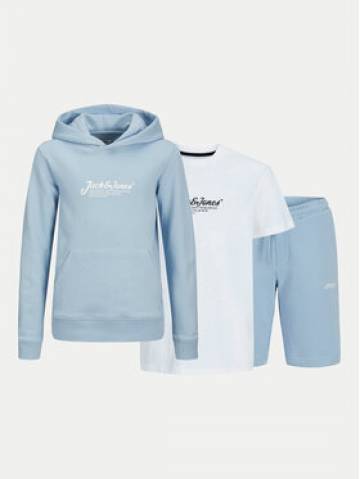 Jack&Jones Junior Спортивний костюм Beau 12278466 Блакитний Regular Fit Jack&Jones Junior Спортивний костюм Beau 12278466 Блакитний Regular Fit