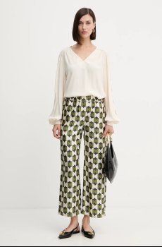 Шёлковые брюки Weekend Max Mara FIBBIA