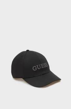 Женская черная кепка BASEBALL Черный ONESIZE Guess AW5474COT01