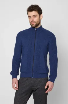 Мужской синий кардиган Синий 3XL Pierre Cardin PC.-C5 51199.5083