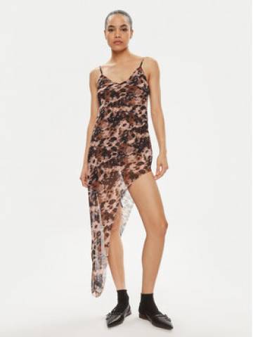 One Teaspoon Літня сукня Goldie 26320 Коричневий Slim Fit One Teaspoon Літня сукня Goldie 26320 Коричневий Slim Fit