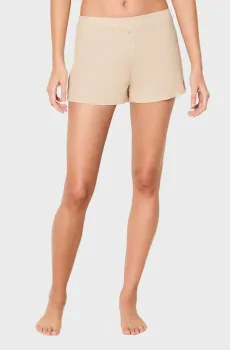 Женские бежевые шорты COLY Бежевый L Etam 6550932
