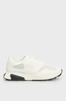 Женские белые кожаные кроссовки TAME-D Белый 37 Diesel Y03607 P8109