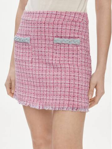 Liu Jo Cпідниця-міні MA4183 T4440 Рожевий Regular Fit Liu Jo Cпідниця-міні MA4183 T4440 Рожевий Regular Fit