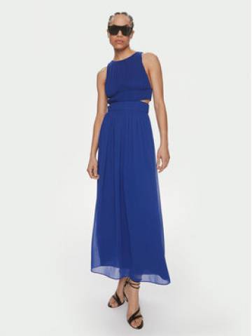 Patrizia Pepe Коктейльна сукня 2A2713/A061-CA01 Cиній Regular Fit Patrizia Pepe Коктейльна сукня 2A2713/A061-CA01 Cиній Regular Fit