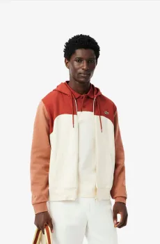 Мужская белая толстовка Белый M Lacoste SH9539HBI