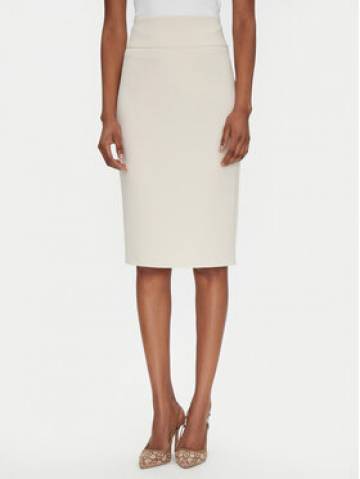 Rinascimento Спідниця-міді CFC0122808003 Бежевий Regular Fit