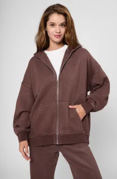 Женское коричневое худи Коричневый XL PRPY PWSPRGHZE0062